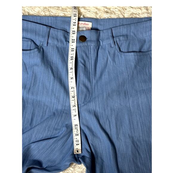 Fresh Produce NWT Fresh Fit Riviera Women Plus Size 2X Cropped Capri Blue Costal - Picture 6 of 11